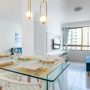 Apartamento Flat 701 - Portomar Club, Recife